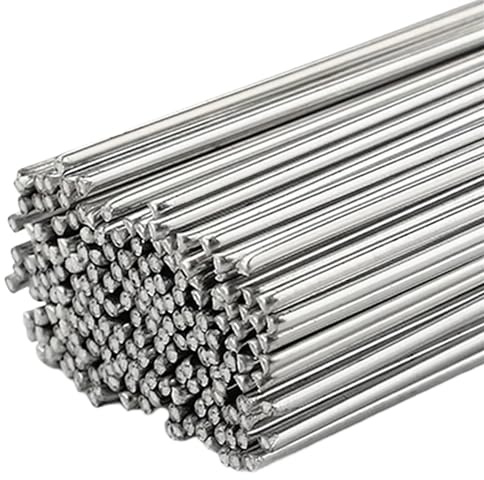 100/10 Stück Niedrigtemperatur-Leichtschmelz-Aluminium-Silber-Schweißstab, Fülldraht, Lot, Kein Lötpulver Erforderlich, Schweißstab (Size : 2.5MM, Color : 100PCS)