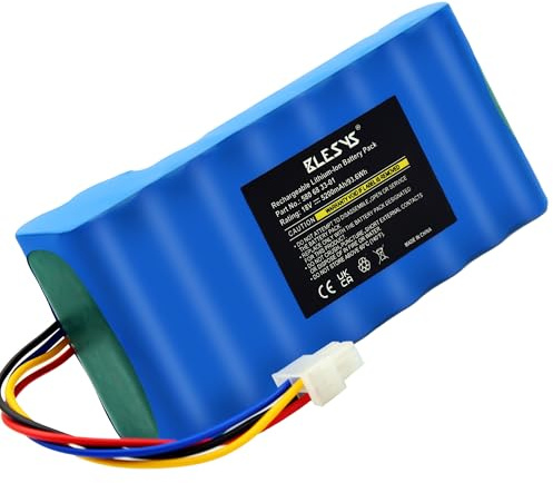 BLESYS 18 V 5200mAh Batterie pour Husqvarna Automower 420 (2016 2017 2018 2019) 320 330X (2013 2014 2015), Batterie de Remplacement pour Robot Tondeuse 580 68 33-01, 580 68 33-02