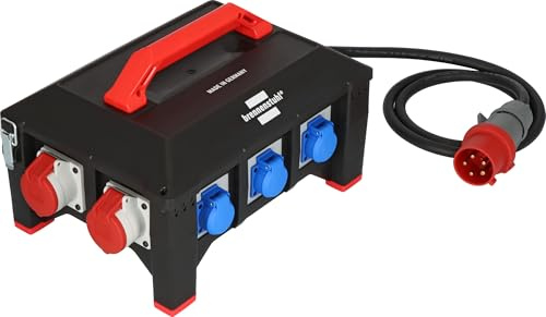 Brennenstuhl Professional Gummi-Stromverteiler BSV 5, 2m