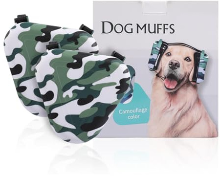 Lärmschutz-Kopfhörer für Hunde | Beruhigender Ohrenschutz für Hunde | Leiser Gehörschutz für Hunde, verstellbares Stirnband für das des Hundes für Staubsauger, Flugzeuge, Helikotte