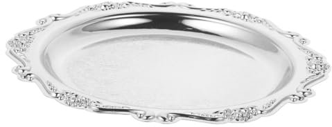 iplusmile Plateau Décoratif Vintage Plat De Service Pour Présentation Aliments Plateau à Trempette Pour Fêtes Et Réceptions Pour Chips Et Trempette