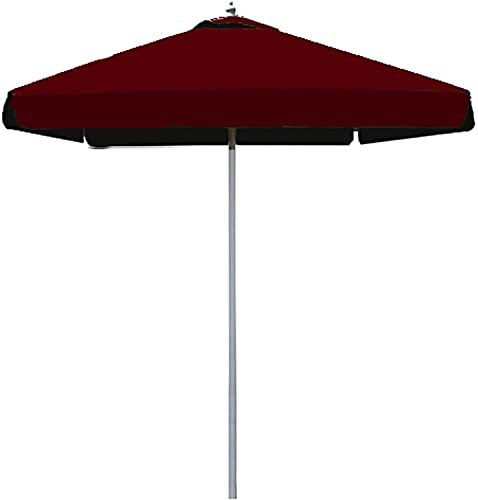 Garden parasols Outdoor Garden Parasol, Square Patio Umbrella,Waterproof,Rectangular Sun Umbrella Multi Coloured Parasols(Red-2M) Outdoor parasols