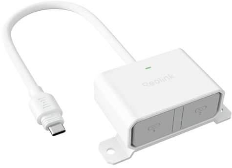 Reolink RLA-CD1 Erweiterungsdock – Dual-Unterstützung für Solar und Akku, Kompatibel Akkukameras,Outdoor Stromadapter