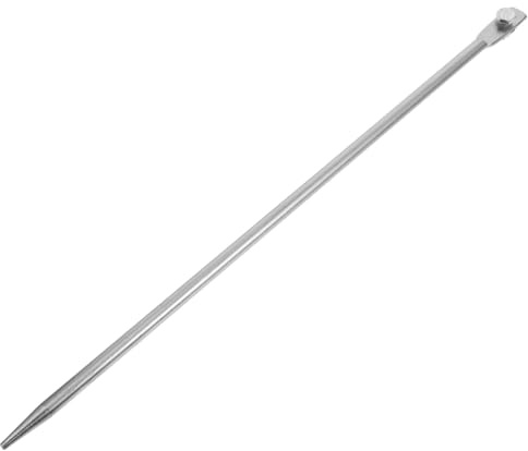 LOORGVEL Praktischer Erdungsstab aus Robustem Eisen Schnell Installierbarer Bodenpfahl für Sichere im Außenbereich für Haus und Notstromaggregat Langlebiger Metall Erder