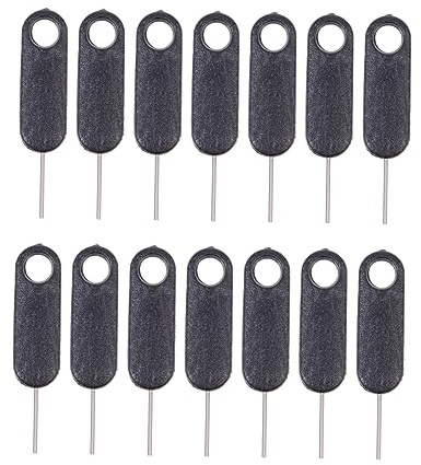 TINEASUR 15pièces Outil De Retrait De Carte Sim Extracteur pour Téléphone Et Tablette Aiguille De Retrait Créative Et Pratique