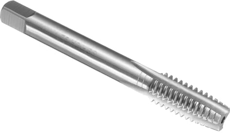 QUARKZMAN Metrisches Hand-Gewindebohrer M10 x 1.75, HSS6542(M2) Gewindeschneider, Rechtshänder, Mittelschneider für Gusseisen, Kupfer, Kunststoff