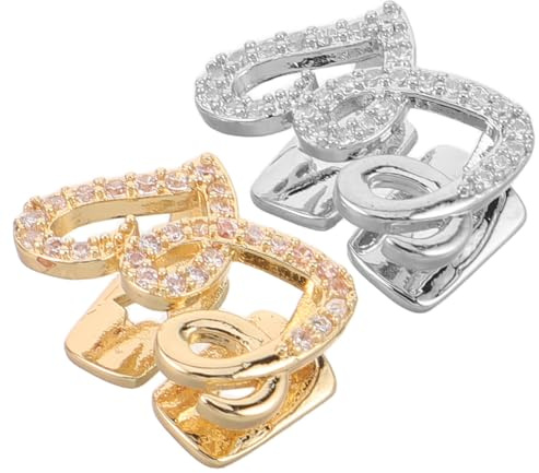 LIFKOME 2stücke Zahnschmuck für Damen Kleine Hohle Zahnkappen Zahnaccessoires Damen-zahngrills Bienenzahngrills Cosplay-requisiten Hip-hop-cosplay-grills Damen-zahnschmuck