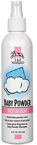 Top Performance Baby Powder Pet Cologne, 8-Ounce (Package May Vary)