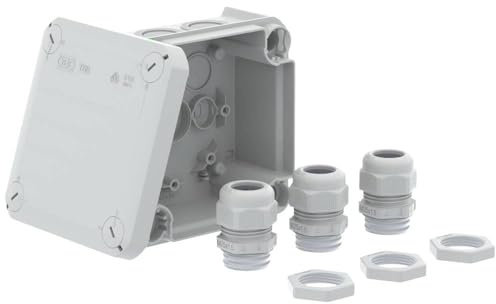 Obo-bettermann System conex.fix - Abzweigdose 3xv-tec Quecksilberdampf / 3x116 114x114x57 Polypropylen