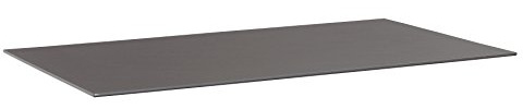 KETTLER Advantage Esstische Kettalux Plus Tischplatte 160 x 95 cm Schieferoptik, schwarz