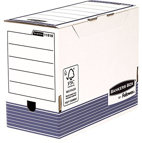 Bankers Box 1130902 - Caja archivadora (A4, 10 unidades, 100 mm, 150 mm, A4)