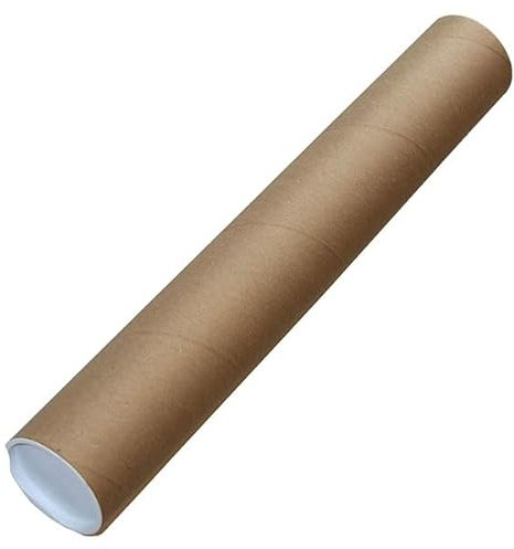 Iden Versandrolle 75x500mm, Braun, Kunststoff