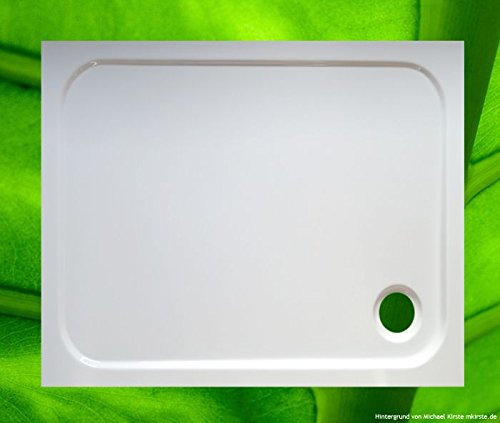 Receveur de douche 110 x 90 + Support de baignoire + bonde de douche complet – Pas cher – Tasse 110 x 90 x 2,5 cm