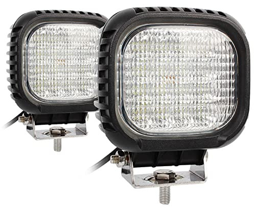AUTOJARE Led Zusatzscheinwerfer Led Arbeitsscheinwerfer IP 67 Wasserdicht Off-Road SUV Arbeitslicht Auto für UTV Motorräder ATV SUV LKW Traktor 2 Stück (48W 2 Stück)