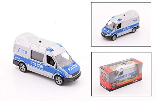 Smart-Planet Super Cars Polizei Bus mit Licht und Geräusch Spielzeug Auto für Kinder zum Spielen