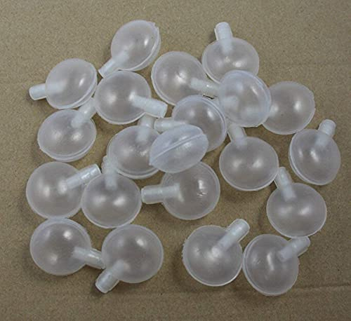 GIVBRO Quietscher, 25 mm, 50 Stück, Ersatz-Quietscher für kleine Haustiere, Ideal für selbstgemachte Spielzeug-Projekte, Reparieren Sie altes Hundespielzeug oder Teddybären