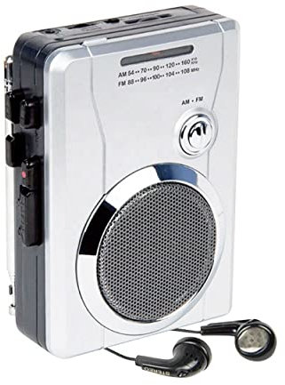 Class Portable Cassette AM/FM Radio Player With Built in Mic & Speaker C1