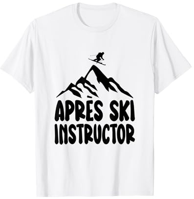 Apres Ski Instructor Camisa para Apres Ski Teacher Hüttengaudi Camiseta