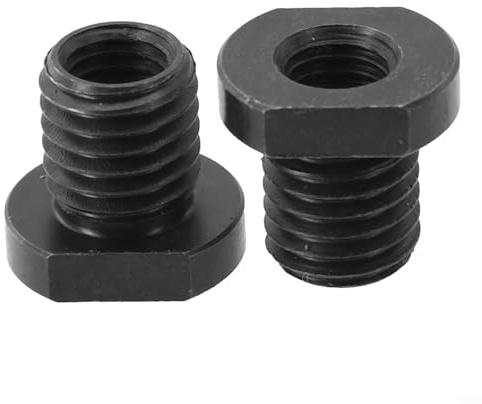 SPORTARC 2PCS Angle Grinder Converter, Angle Grinder Attachment Adapter, M10 to M14/M16 Thread Converter Connector(M14), (1401762543)