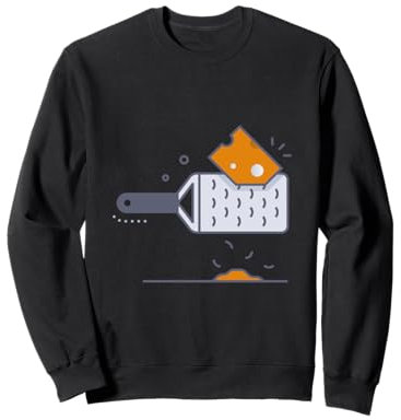 Fun Cheese Lover Cheese Grater Sweatshirt