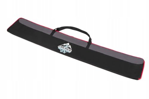 GREMEX Skitasche - Skisack für 1 Paar Ski - wasserdichte Skitasche - Robuster Leichte Ski Tasche - Ergonomisch Skisack - Skisack Alpinski - Kompakte Skisack Skitasche Alpin - Ski Zubehör