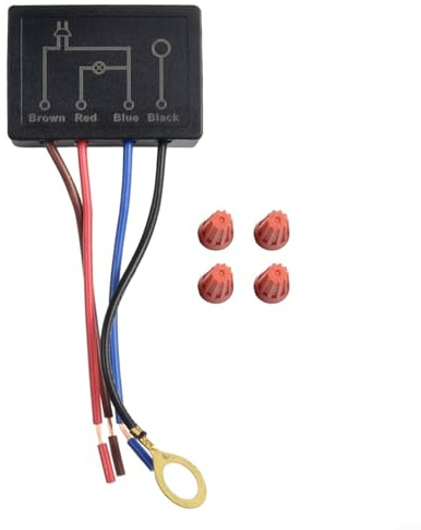 CNANRNANC Touchdimmer Touch Dimmer Modul AC 220~240 V, 50/60 Hz, 0,8 A für Lampen und Leuchten