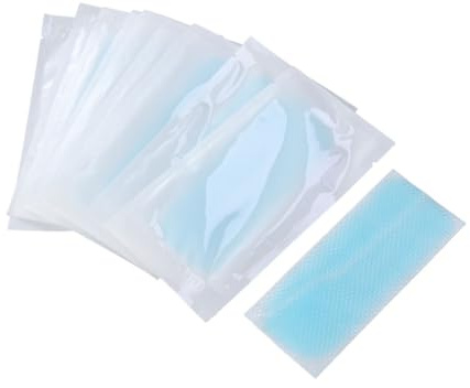 Veemoon 40 Pièces Patch Gel Rafraîchissant pour Front Effet Rafraîchissant Rapide Fièvre Maux de Tête Fatigue et Coup de Chaleur de Compresses Rafraîchissantes
