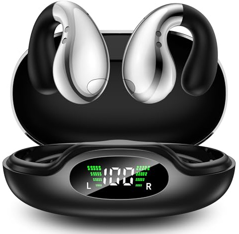 Boytond Auriculares Traductor En Tiempo Real - Traductor Instantaneo de Voz, Auriculares Inalambricos con IA, 164 Lenguas, Traducción Simultánea, Audio Hi-Fi y Pinganillo Multilingüe, Abismo Negro