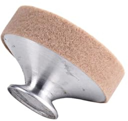 DECHOUS Dämpfer für Altsaxophon aus Metall in Beige mit Schallabsorbierender Funktion und Tonverengung Geeignet für Altsaxophone Modell Ca103