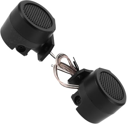 VALICLUD Tweeter per Auto 500w ad Alta Potenza Suono Stereo di Qualità, Design Rotondo in Abs, per Audio Interno alla Macchina
