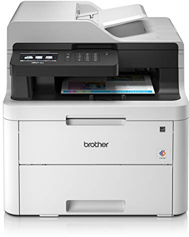 BROTHER MFC-L3730CDN Multifunktionsskrivare, Vit, Grå, 410 x 475 x 414 mm