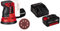 Einhell Ponceuse excentrique TE-RS 18 Li - Solo Power X-Change (Variateur électronique, Système auto-agrippant, Livré avec 1 feuille abrasive) avec Chargeur et Batterie 4,0Ah