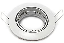 Lampo DIK OR 35 Mini Faretto Da Incasso GU4 MR11 12V o 230V Orientabile per Controsoffitto - Bianco