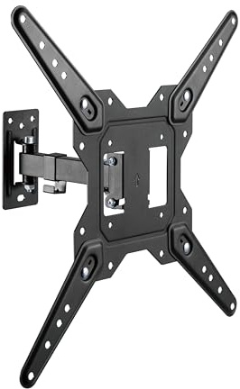 AISENS WT55TSE-151 Soporte Eco Giratorio/Inclinable para Monitor/TV 23-55 VESA 400x400 Máx. 30Kg