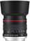 ACAGALA Objectif d'appareil photo 85 mm à focale fixe F1.8, grande ouverture, mise au point manuelle avec monture EF, 7 groupes, 10 éléments, compatible avec Canon EOS Rebel T8i T7i T6 T3i T2i 4000D