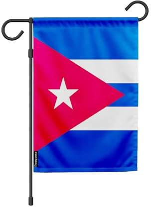 Bandera de jardín de Cuba 32 x 47,5 cm