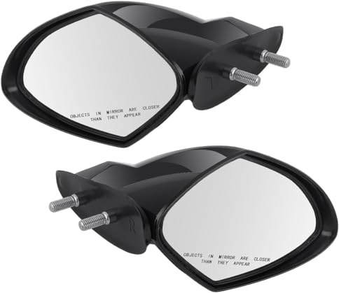 Mabutingti Espejos Laterales Izquierdo & Derecho para Yamaha Waverunner VX1100 VX 1100 Cruiser Deluxe Sport 2005-2009