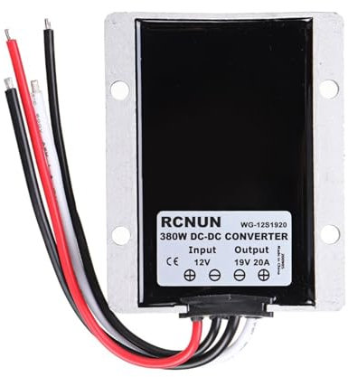 Amplificador de Voltaje de 12V a 19V, 20A, 380W, convertidor CC, regulador Elevador de 12 voltios a 19 voltios, Fuente de alimentación for Coche de 15Amp(12V to 19V 15A)