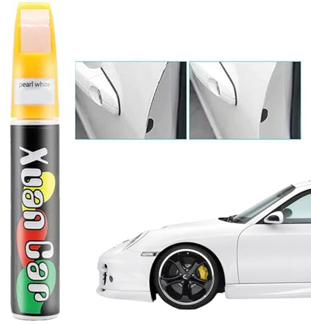 Autolack-Reparaturstift – Kratzer-Entferner-Stift für Auto | 12 ml Kfz-Kratzerentferner, schnell trocknend, wasserfest, farbiges Reparaturzubehör für kleinere Kratzer, tragbares Reparaturwerkzeug für