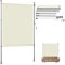 Hebitod Tenda da sole verticale a morsetto, per esterni, 120 x 270 cm, impermeabile, resistente ai raggi UV, per balcone, terrazza, giardino
