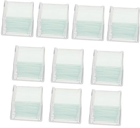 Cabilock 1000stücke Deckgläser Aus Für Mikroskop in Boxen Labor Deckgläser Beschlagfrei Ohne Blasen Kratzer Oder Schlieren