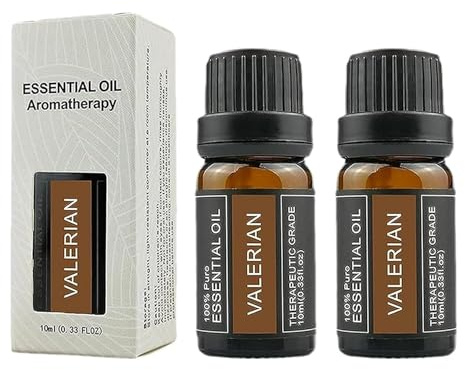Huile essentielle de valériane, huile essentielle de racine de valériane, Natural Pure Valerian Root Sleep Aid Essential Oil, favorise le sommeil profond (2)