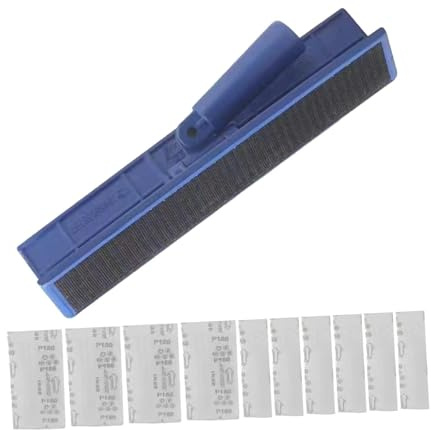 Sharplace Sandpaper Holder Sanding Head Internal Corner Sanding Block Rotatable Self-Sticky Putty Finishing Tool Drywall Corner Sander