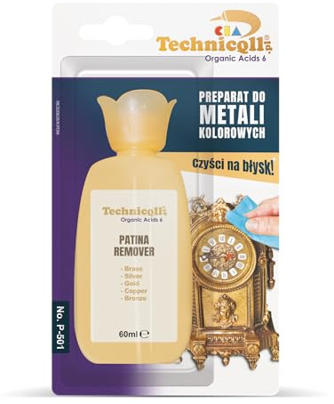 1 x 60ml COLOUR METAL CLEANER, POLISH PREPARATION FOR BRASS, SILVER, GOLD, COPPER, BRONZE etc. NEW TECHNICQLL