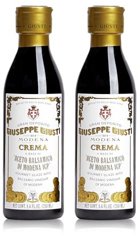 Giusti Balsamic Glaze with Vinegar of Modena - 8.45 fl oz, 2 Pack