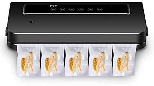 LSDRALOBPOI Envasador al Vacío Selladora al Vacio Máquina de envasado de sellador al vacío eléctrico de 120W para Cocina casera Sellado de Alimentos al vacío 220V 730