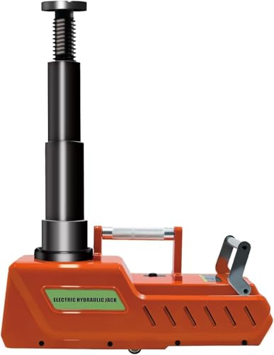 E-HEELP ZS1015 15 Ton All Metal Hydraulic Electric Car Jack, DC12V Portable Auto Jack for Cars, RVs, Trucks, SUVs, Red