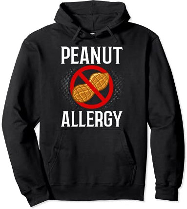 Test de signe d'allergie aux noix d'arachide Sweat à Capuche