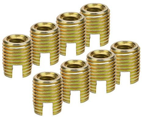 Inserto Filettato in Acciaio Inossidabile, Inserti Autofilettanti in Acciaio Al Carbonio Accessori per Inserti Filettati M2 M3 M4 M5 M6 M8 M10 M12 Inserti 20 Pezzi, Inserti (Interno M3*0.5 esterno