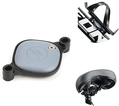 Generisch Smarttag+ Fahrradhalterung Versteckte Tracker Halter Fahrrad Wasserflasche Käfig Halterung Schutzhülle Anti-Lost Kompatibel mit Samsung Smart Tag Plus